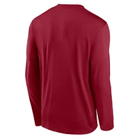 Men's Nike Cardinal USC Trojans Primetime Primary Legend Long Sleeve T-Shirt