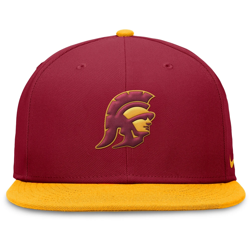 Men's Nike Crimson/Gold USC Trojans Performance Fitted Hat