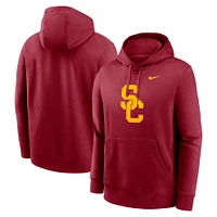 Men's Nike Crimson USC Trojans Primetime Club Fleece Pullover Hoodie