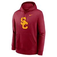 Men's Nike Crimson USC Trojans Primetime Club Fleece Pullover Hoodie