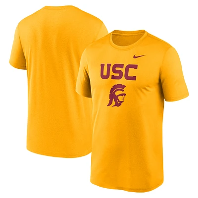 Men's Nike Gold USC Trojans Lockup Legend Performance T-Shirt