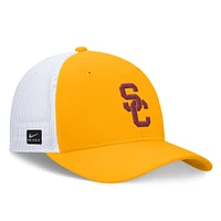 Casquette Nike Gold USC Trojans On-Field Rise Futura Performance Flex pour homme