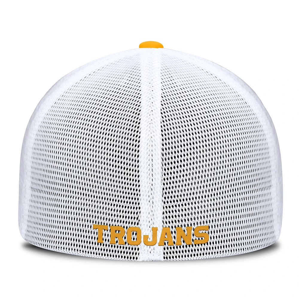 Casquette Nike Gold USC Trojans On-Field Rise Futura Performance Flex pour homme