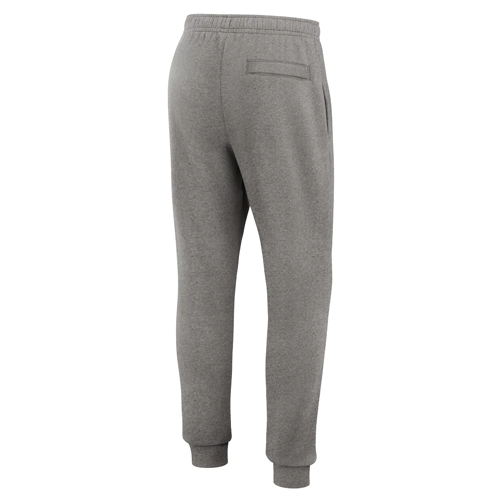 Pantalon de jogging en polaire Nike USC Trojans Primetime Club gris chiné pour homme