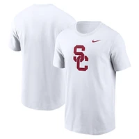 Men's Nike White USC Trojans Primetime Evergreen Logo T-Shirt