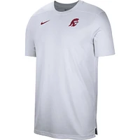 Men's Nike  White USC Trojans Sideline Coaches Performance Top