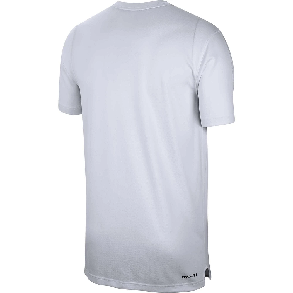 Men's Nike  White USC Trojans Sideline Coaches Performance Top