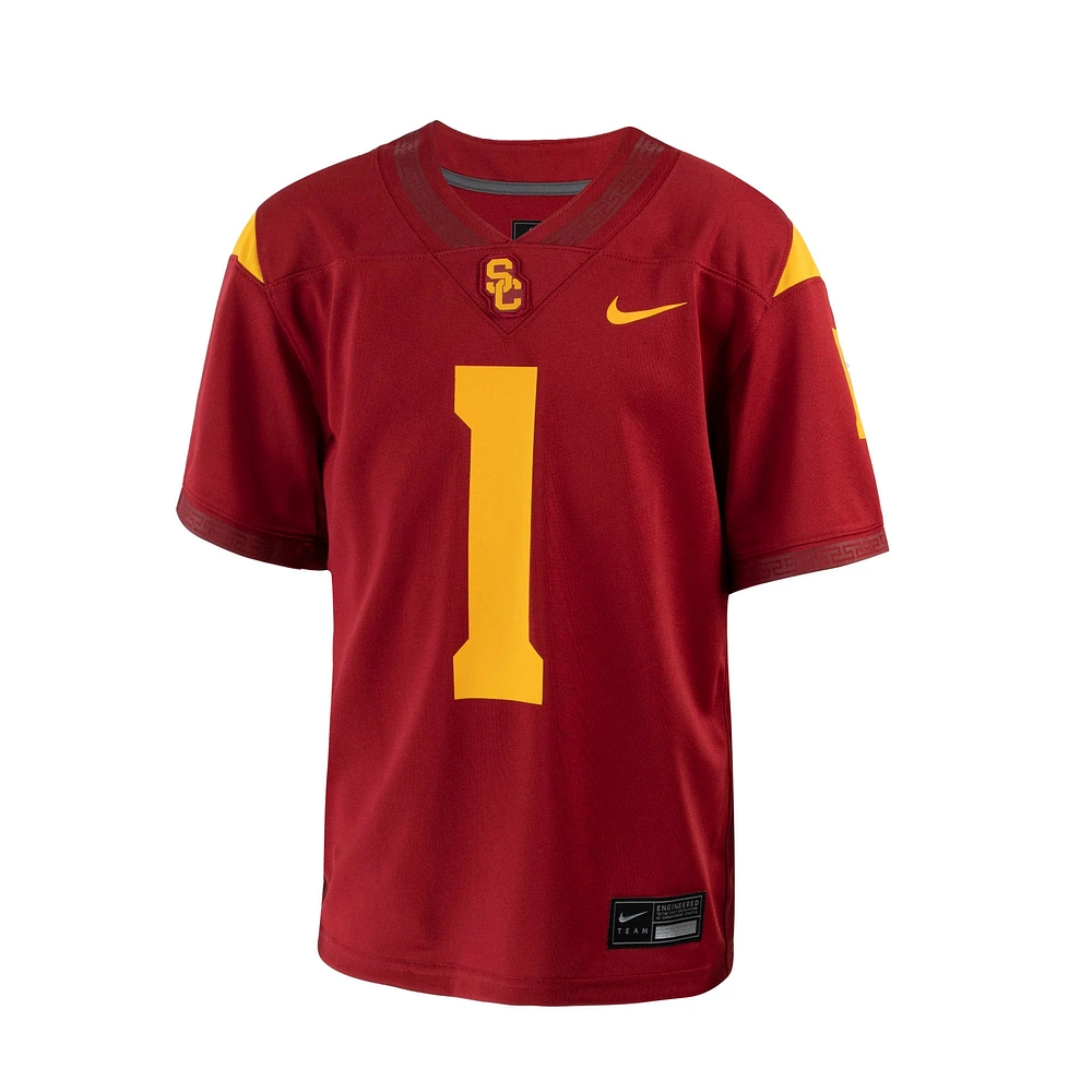 Preschool Nike Cardinal USC Trojans Untouchable Replica Football Jersey