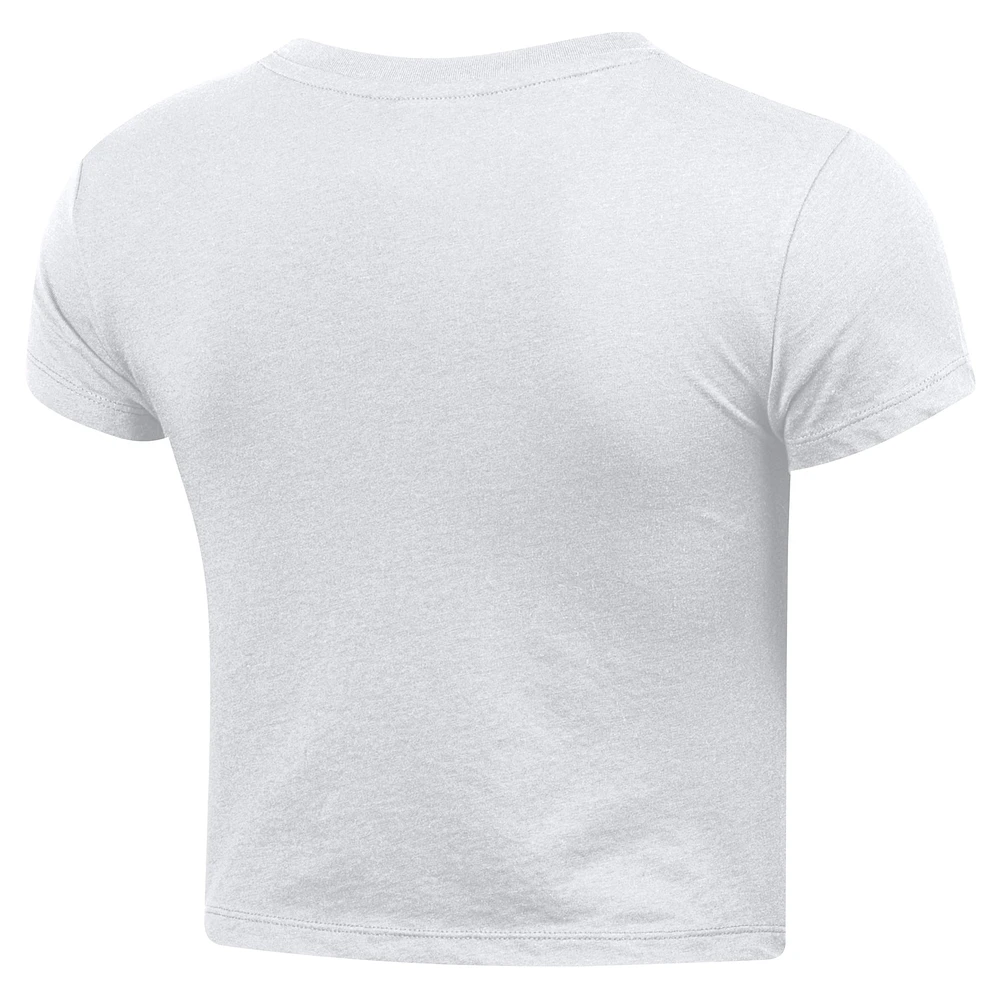 Women's Champion White USC Trojans Core Baby T-Shirt