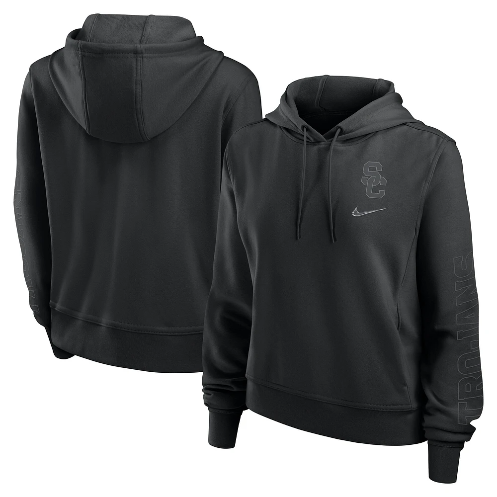 Sweat à capuche Nike USC Trojans One noir pour femme