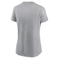 T-shirt Nike gris chiné avec logo Primetime USC Trojans pour femme