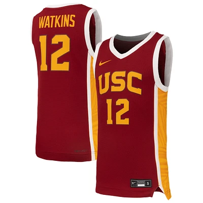 Maillot de performance Nike JuJu Watkins Crimson USC Trojans pour jeunes