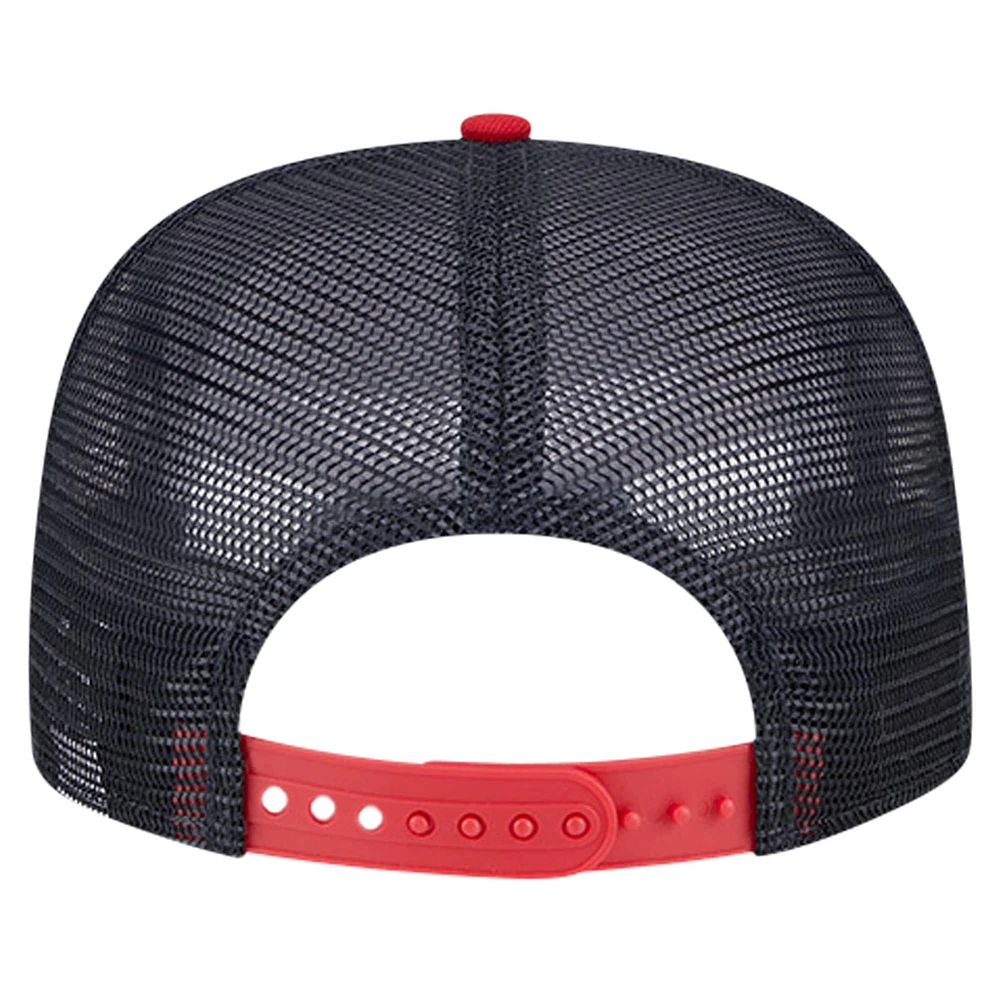Men's New Era Navy USMNT Throwback Golfer Snapback Hat