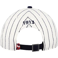 Unisex Fan Ink White/Navy USMNT Yankee Adjustable Hat
