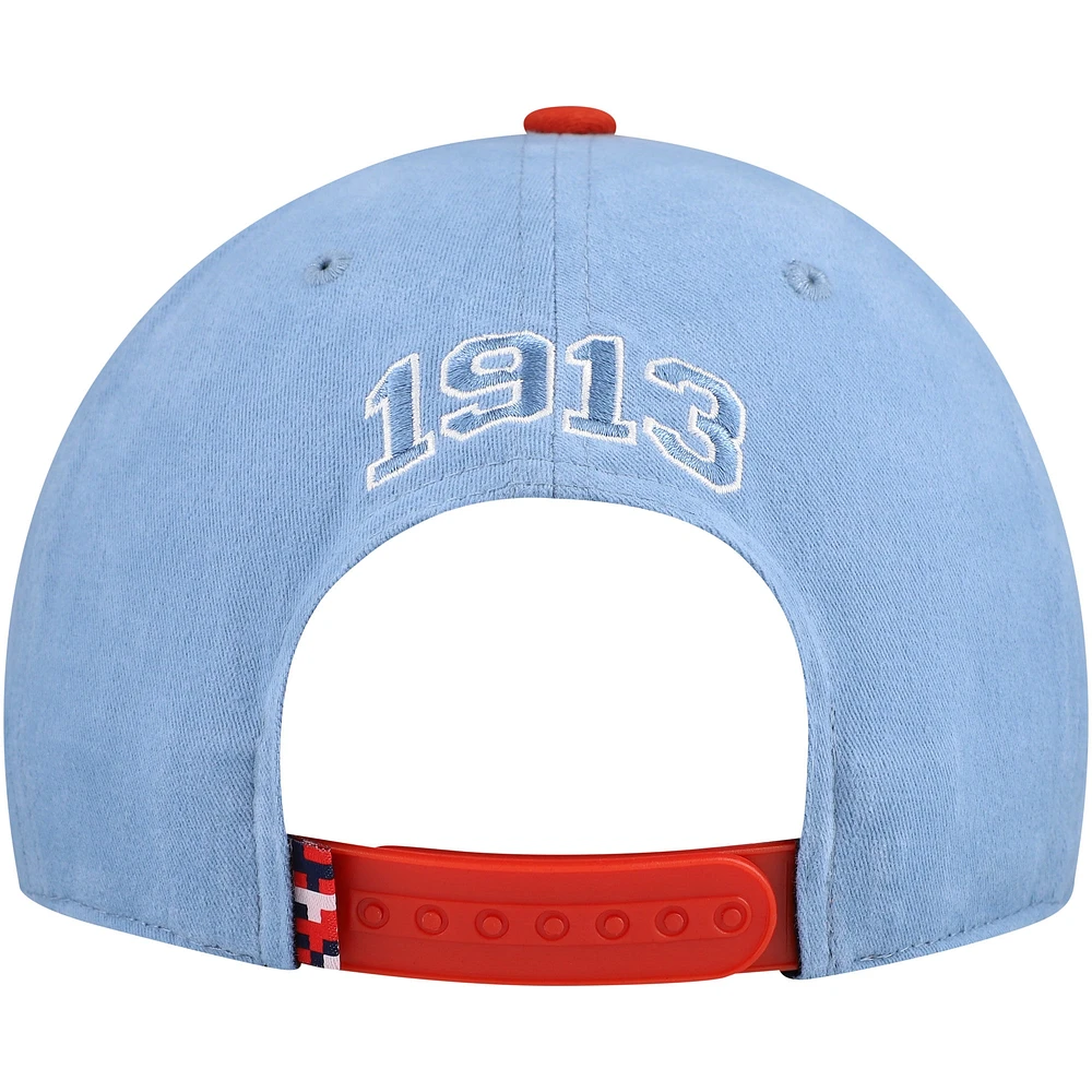 Unisex Light Blue/Red USMNT Swingman Adjustable Hat