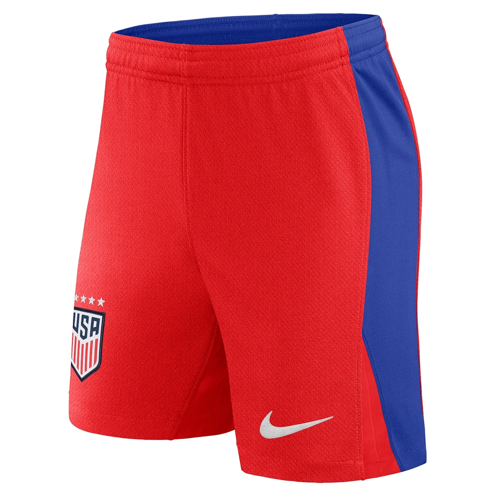 Women's Nike  Red USWNT 2024 Away Stadium Shorts