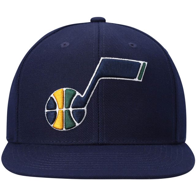 Casquette Snapback Utah Jazz Ground 2.0 bleu marine Mitchell & Ness pour homme