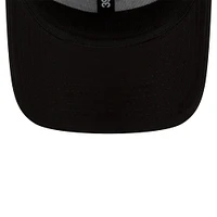 Men's New Era Black Utah Jazz Logo 39THIRTY Flex Hat