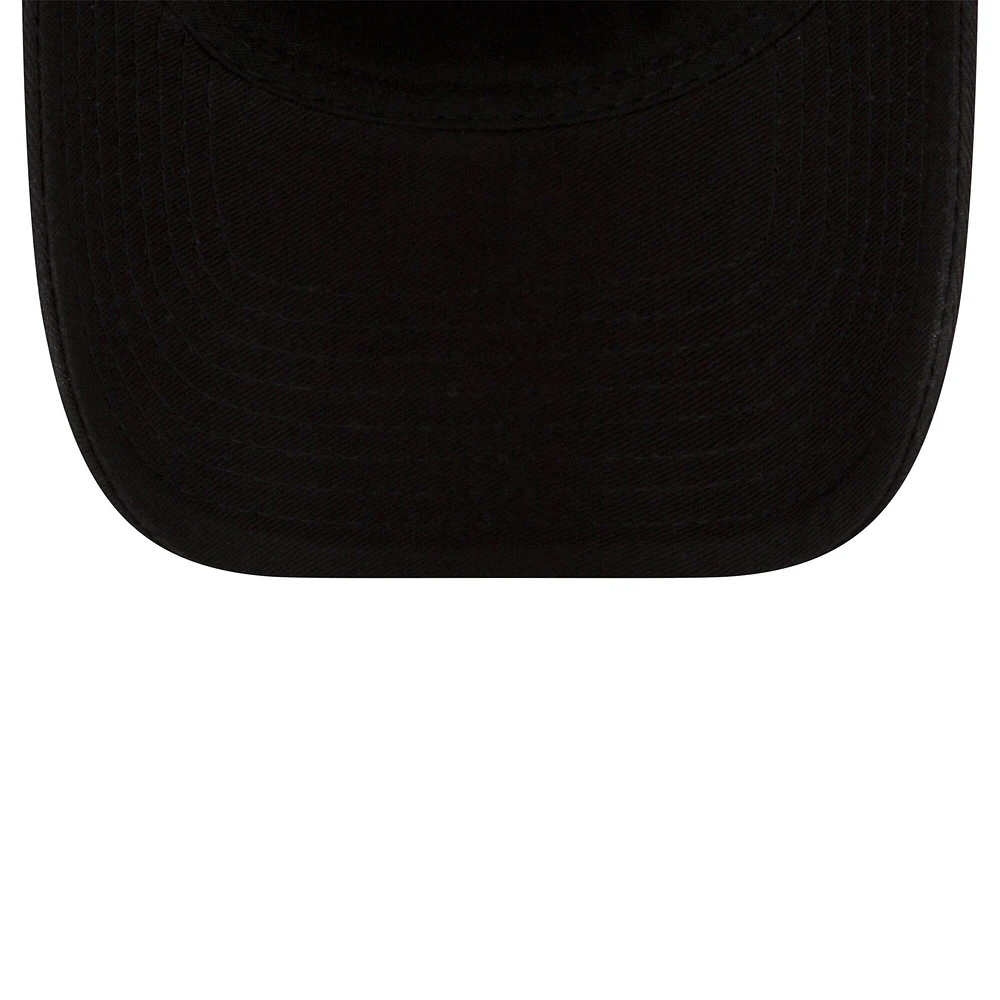 Men's New Era Black Utah Jazz Team 2.0 9TWENTY Adjustable Hat