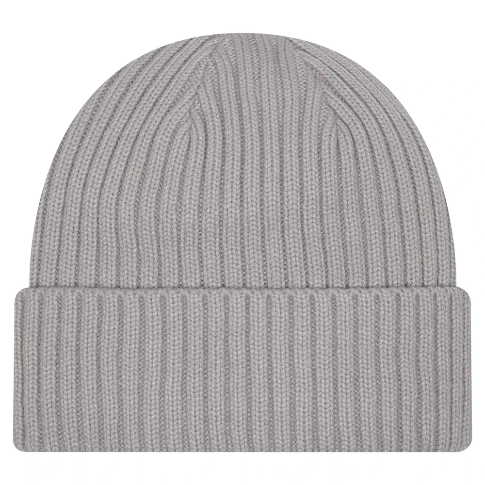 Men's New Era Gray Utah Jazz Color Pack Cuffed Knit Hat