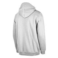 Men's New Era Utah Jazz White Tip-Off Collection Pullover Hoodie