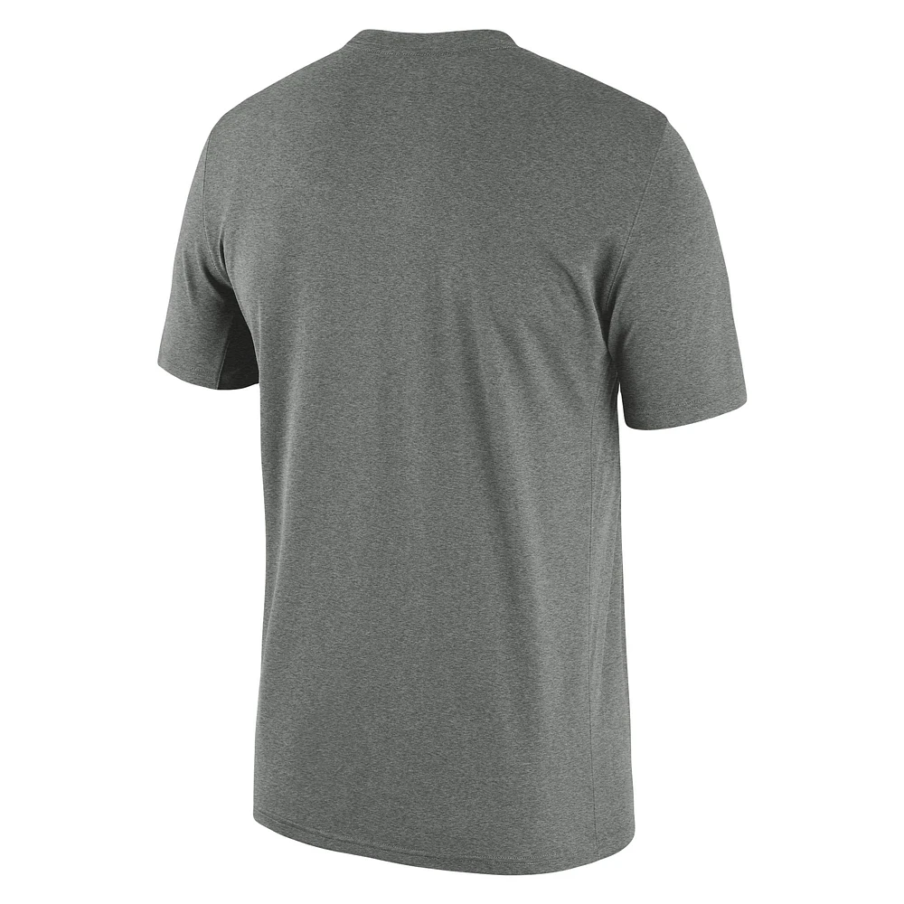 Men's Nike Heather Gray Utah Jazz 2023/24 Sideline Legend Performance Practice T-Shirt