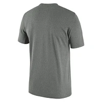 Men's Nike Heather Gray Utah Jazz 2023/24 Sideline Legend Performance Practice T-Shirt