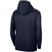 Men's Nike Navy Utah Jazz 2021-2022 Spotlight On Court Performance Practice Pullover Hoodie