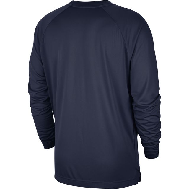 T-shirt à manches longues raglan Nike Utah Jazz 75th Anniversary pour homme