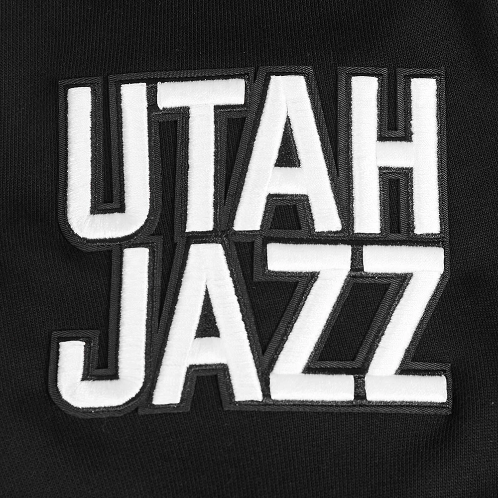Men's Pro Standard Black Utah Jazz Area Code Pullover Hoodie