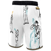 Unisex NBA & KidSuper Studios by Fanatics White Utah Jazz Hometown Shorts