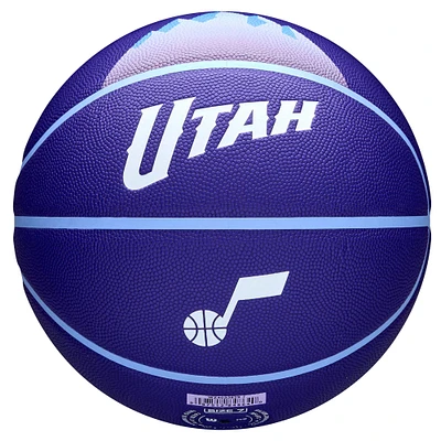 Ballon de basket-ball de collection Utah Jazz 2024-25 City Edition