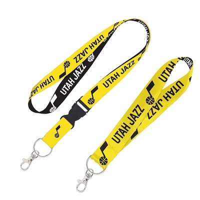 WinCraft Utah Jazz Lot de 2 cordons avec boucle amovible et sangle pour clés