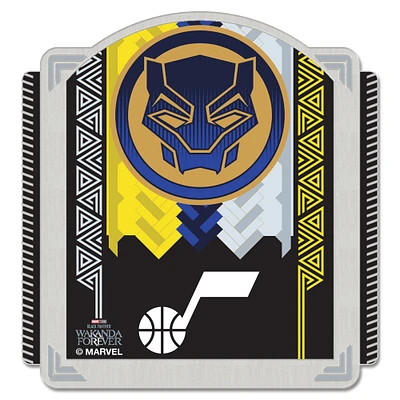 WinCraft Utah Jazz Black Panther 2 Jewelry Card Collector Pin