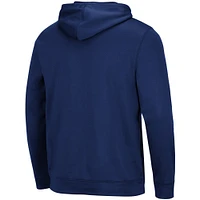 Men's Colosseum Navy Utah State Aggies Lantern Pullover Hoodie