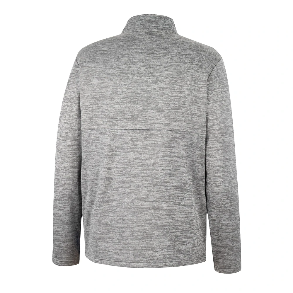 Veste à demi-glissière Colosseum Grey Utah Utes John pour hommes