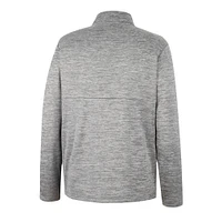 Veste à demi-glissière Colosseum Grey Utah Utes John pour hommes