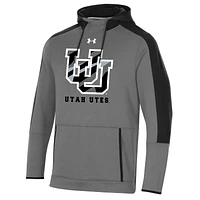 Men's Under Armour Gray Utah Utes Special Game Pullover Hoodie