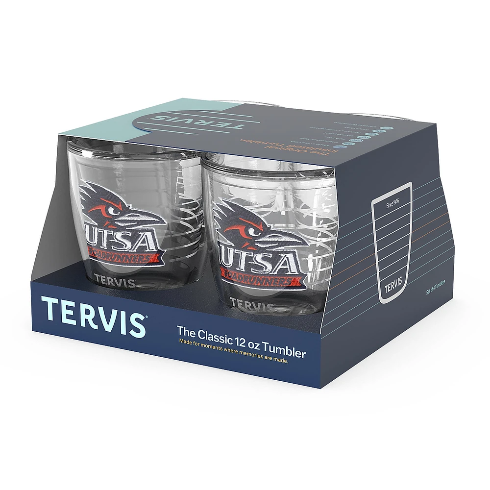 Tervis UTSA Roadrunners 4-Pack 12oz. Emblem Tumbler Set
