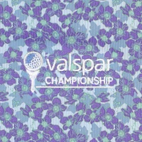 Men's FootJoy Purple Valspar Championship Primrose Print Lisle ProDry Polo