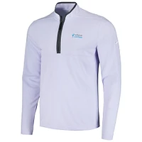 Men's Nike Lavender Valspar Championship Victory Performance Half-Zip Top