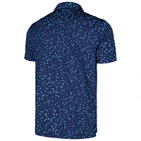 Men's Nike Navy Valspar Championship Tour Floral Performance Polo
