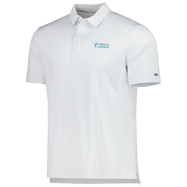 Polo Performance Nike 2023 Valspar Championship Stripe pour Homme - Blanc