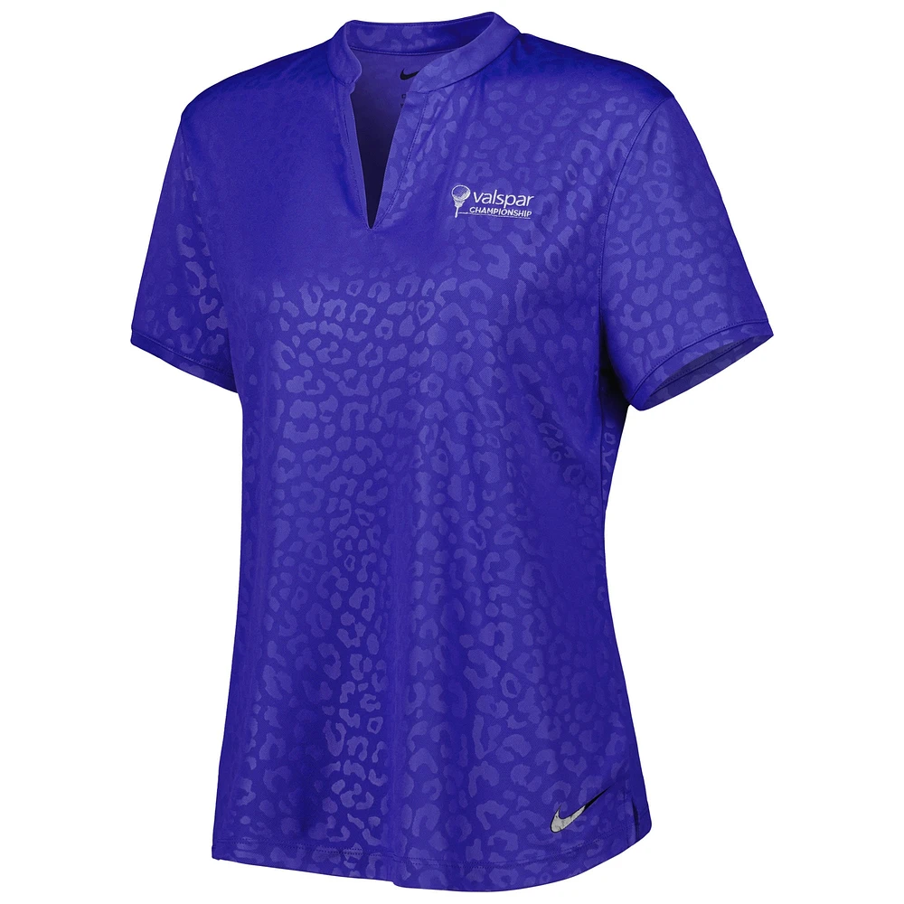 Women's Nike Purple 2023 Valspar Championship Victory Performance Polo