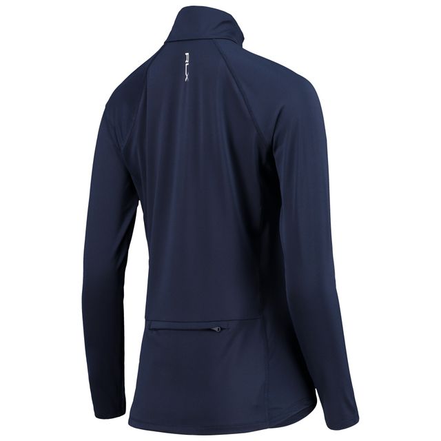 RLA PGATVC MARINE RLX VALSPAR FEMME MANCHES LONGUES 1/4 ZIP AIRFLOW JACLADQZP