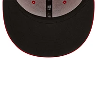 Men's New Era Red Vancouver Canadians Authentic Collection 59FIFTY Fitted Hat