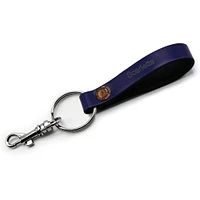 Blue Vancouver Canucks Personalized Leather Loop Keychain