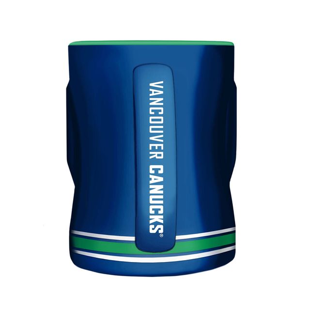 Tasse en relief sculpté Blue Vancouver Canucks