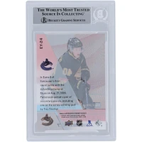 Elias Pettersson Vancouver Canucks Autographed 2020-21 Upper Deck Synergy Young Stars #EY-24 #/749 Beckett Fanatics Witnessed Authenticated Card