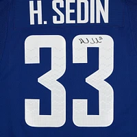 Henrik Sedin Vancouver Canucks Autographed Blue Alternate adidas Authentic Jersey